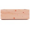 Jardinière 70x70x26,5 cm bois massif douglas 