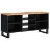 Meuble TV 100x33x46 cm bois d'acacia solide et d'ingénierie 