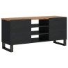 Meuble TV 100x33x46 cm bois d'acacia solide et d'ingénierie 
