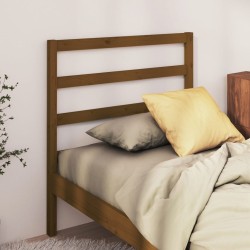 Tête de lit Marron miel 81x4x100 cm Bois massif de pin 