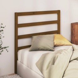 Tête de lit Marron miel 81x4x100 cm Bois massif de pin 