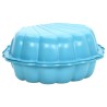 Bacs à sable 2 pcs Bleu 77x87x21 cm Plastique 