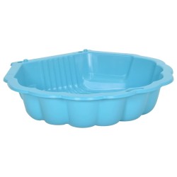 Bacs à sable 2 pcs Bleu 77x87x21 cm Plastique 