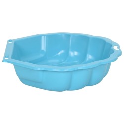 Bacs à sable 2 pcs Bleu 77x87x21 cm Plastique 