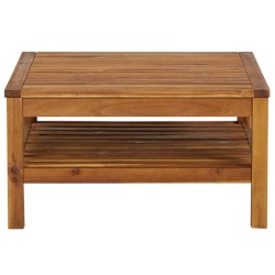 Table basse 65x65x35 cm Bois d'acacia solide 