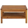 Table basse 65x65x35 cm Bois d'acacia solide 