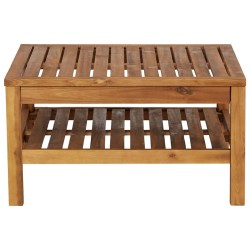 Table basse 65x65x35 cm Bois d'acacia solide 