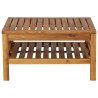 Table basse 65x65x35 cm Bois d'acacia solide 