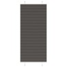 Store plissé noir 90x200 cm largeur du tissu 89,4 cm polyester 