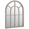 Miroir de jardin Sable 60x45 cm Fer pour utilisation extérieure 
