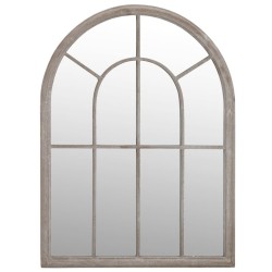 Miroir de jardin Sable 60x45 cm Fer pour utilisation extérieure 