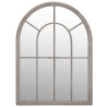 Miroir de jardin Sable 60x45 cm Fer pour utilisation extérieure 