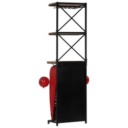 Cave à vin Tracteur 49x31x172 cm Bois massif de manguier 