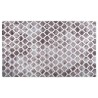 Tapis lavable multicolore 120x170 cm antidérapant 
