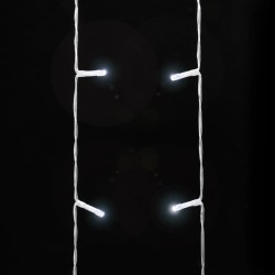 Guirlande de sapin de Noël 320 LED blanc froid 375 cm 
