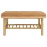Table basse de jardin 90x55x37 cm bambou 