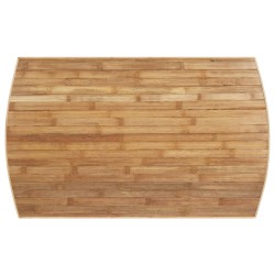 Table basse de jardin 90x55x37 cm bambou 