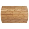 Table basse de jardin 90x55x37 cm bambou 