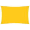 Voile de parasol Tissu Oxford rectangulaire 5x8 m Jaune 