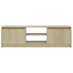 Meuble TV Chêne sonoma 120x30x35,5 cm Bois d’ingénierie 