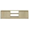 Meuble TV Chêne sonoma 120x30x35,5 cm Bois d’ingénierie 