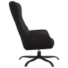 Chaise de relaxation Noir Similicuir 