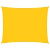 Voile de parasol tissu oxford rectangulaire 5x7 m jaune 