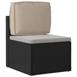 Coussin de palette pour dossier Taupe 50x40x12 cm Tissu Oxford 