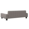 Canapé pour enfants taupe 90x53x30 cm tissu 