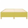 Cadre de lit sans matelas vert 140x190 cm tissu 