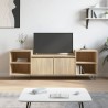 Meuble TV Chêne sonoma 160x35x55 cm Bois d'ingénierie 