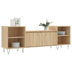 Meuble TV Chêne sonoma 160x35x55 cm Bois d'ingénierie 