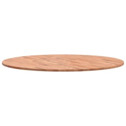 Dessus de table Ø90x1,5 cm rond bois massif de hêtre 
