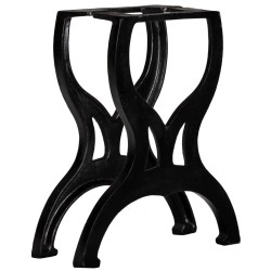 Pied de banc 2 pcs Cadre en X Fonte 