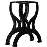 Pied de banc 2 pcs Cadre en X Fonte 