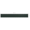 Écran de balcon Vert foncé 75x600 cm Tissu Oxford 