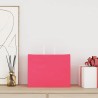 Sacs en papier 250 pcs avec poignées rose 32x17x25 cm 