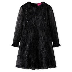 Robe à manches longues pour enfants noir 92 