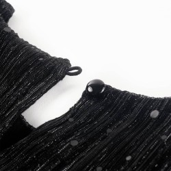 Robe à manches longues pour enfants noir 92 
