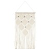 Cintre mural en macramé 40x80 cm Coton 