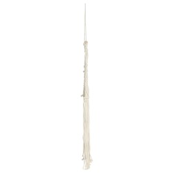 Cintre mural en macramé 40x80 cm Coton 
