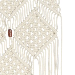 Cintre mural en macramé 40x80 cm Coton 