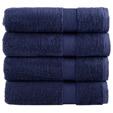 Essuie-mains de qualité supérieure SOLUND 4 pcs bleu marine 