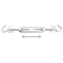 Jeu d'accessoires de voile d'ombrage 12 pcs Acier inoxydable 