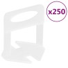 Clips de nivellement de carreaux 250 pcs 1 mm 