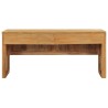 Meuble TV 100x35x45 cm Bois de teck massif 
