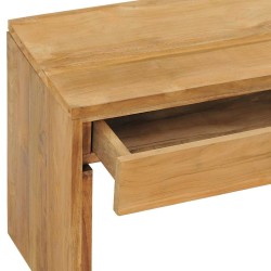 Meuble TV 100x35x45 cm Bois de teck massif 