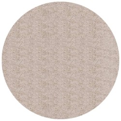 Tapis shaggy PAMPLONA poils longs moderne beige Ø 240 cm 