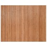Tapis rectangulaire naturel 80x100 cm bambou 