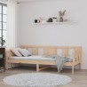 Lit de jour sans matelas bois de pin massif 90x190 cm 